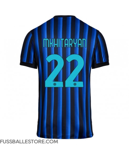 Günstige Inter Milan Henrikh Mkhitaryan #22 Heimtrikot 2025-26 Kurzarm Günstige Inter Milan Henrikh Mkhitaryan #22 Heimtrikot 2025-26 Kurzarm